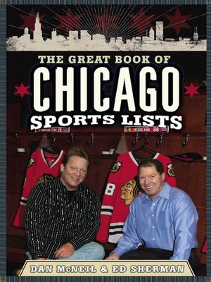 cover image of The Great Book of Chicago Sports Lists